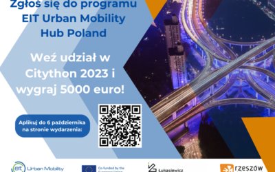 Rusza nabór wniosków do EIT Urban Mobility Hub Poland – Citython 2023